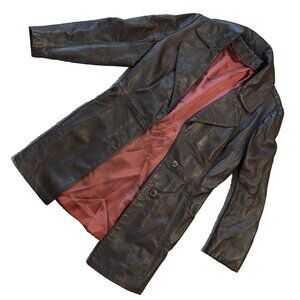 Vintage Brown Leather Jacket
